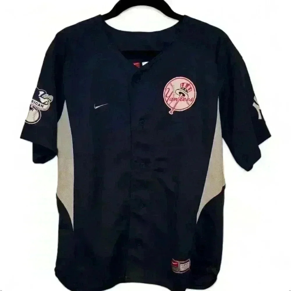 Nike Youth New York Yankees Alex Rodriguez #13 Baseball Jersey Size Medi…
